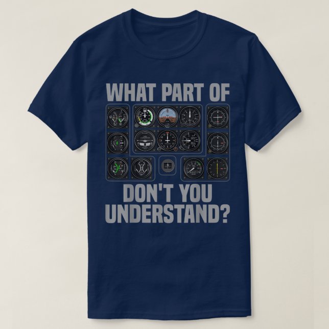 Funny Pilot Design für Frauen Flugzeug Flugzeug T-Shirt (Design vorne)