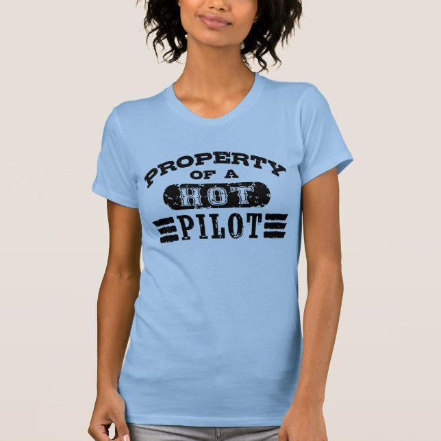 Funny Pilot T-Shirt (Vorderseite)