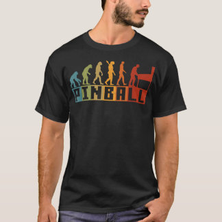 Funny Pinball Evolution, Grunge Flipper Pinball Ev T-Shirt