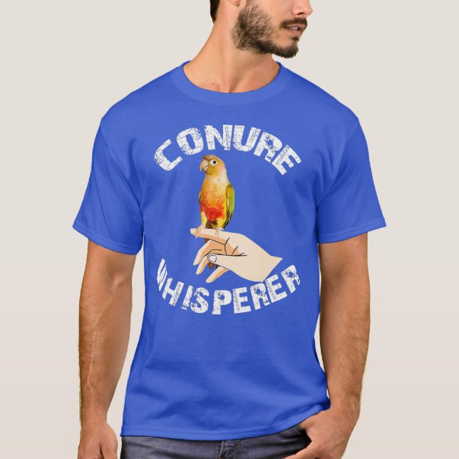 Funny Pineapal Conure Apparel Conure Whisperer T-Shirt (Vorderseite)