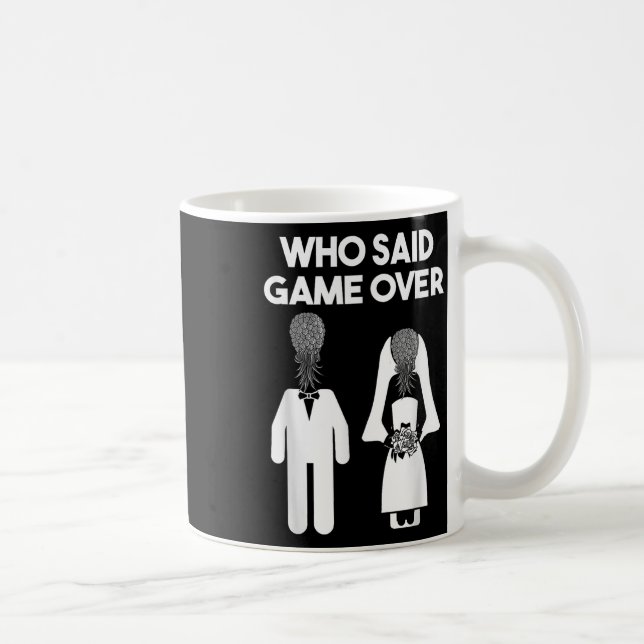 Funny Pineaple Swinger Geschenk Wedding Bride Groo Kaffeetasse (Rechts)