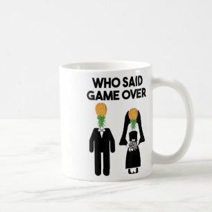 Funny Pineaple Swinger Geschenk Wedding Bride Groo Kaffeetasse