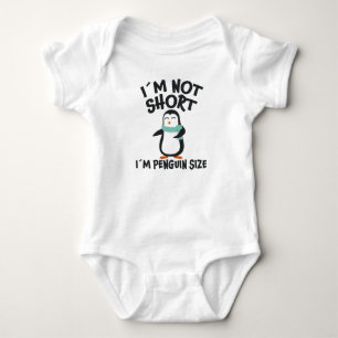 Funny Pinguin Fun Zitat Little Tiny Pinguins Gesch Baby Strampler