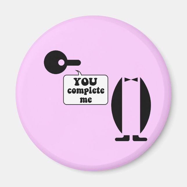 Funny Pinguin Magnet (Vorne)