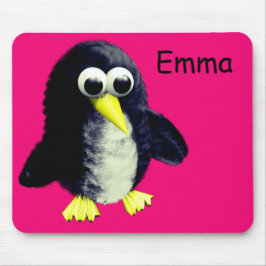 Funny Pinguin, personalisiert Mousepad