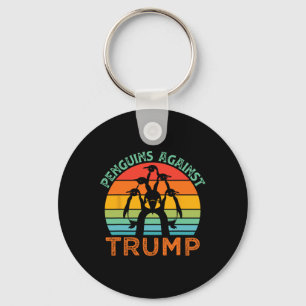 Funny Pinguines gegen Trump Funny Trump - Zölle C Schlüsselanhänger