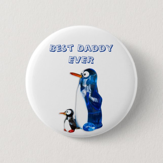Funny Pinguins Button (Vorderseite)