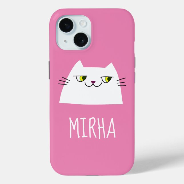 Funny Pink Case-Mate iPhone Hülle (Rückseite)