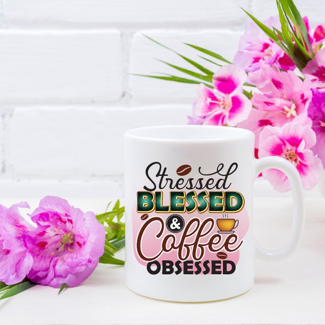 FUNNY PINK COFFEE QUOTES KAFFEE TASSE (Von Creator hochgeladen)