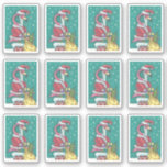 FUNNY PINK FLAMINGO SANTA CLAUS CHRISTMAS AUFKLEBER<br><div class="desc">MACHEN SIE IHREN URLAUB MIT DIESEN HUMOROUS SANTA FLAMINGOS PINK. 12 FARBHAFTE KLEINE KLEINEN AUS MEINER URSPRÜNGLICHEN KUNST. Ideal für Weihnachten. *Suchen Sie nach passenden Elementen ... ... Susan Brack Designs</div>