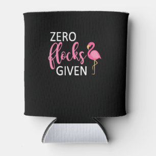Funny Pink Flamingo Zero Flocks gegeben Cruises Dosenkühler