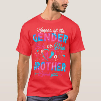 Funny Pink oder Blue Brother Lieben Sie Geschlecht T-Shirt