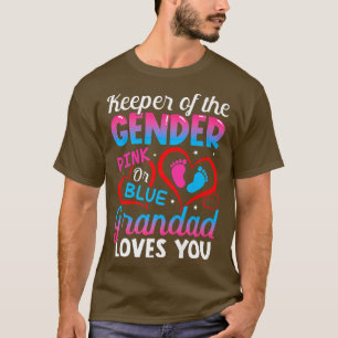 Funny Pink oder Blue Grandad Lieben Sie Geschlecht T-Shirt