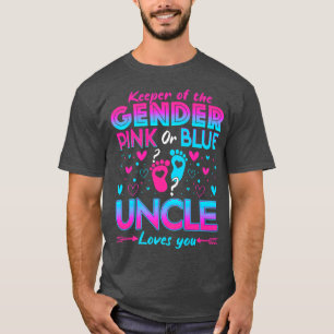 Funny Pink oder Blue Oncle Lieben Sie Geschlecht z T-Shirt