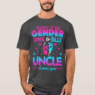 Funny Pink oder Blue Oncle Lieben Sie Geschlecht z T-Shirt