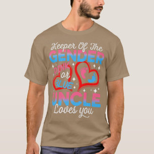 Funny Pink oder Blue Oncle Lieben Sie Geschlecht z T-Shirt