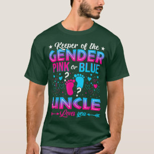 Funny Pink oder Blue Oncle Lieben Sie Geschlecht z T-Shirt