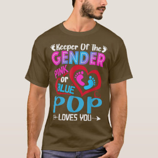 Funny Pink oder Blue Pop Lieben Sie Geschlecht zei T-Shirt