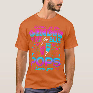 Funny Pink oder Blue Pops Lieben Sie Geschlecht ze T-Shirt