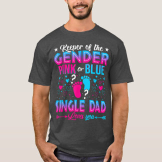 Funny Pink oder Blue Single Vater Lieben Sie Gesch T-Shirt
