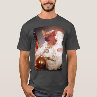 Funny Pinscher Astronauten Weltraummission Animal T-Shirt