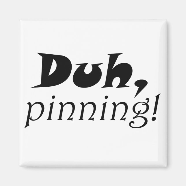 Funny pinterest cite des aimants frigidaires uniqu (Devant)