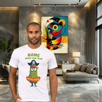 Funny Pirate Cactus Snack Time Team | Personalisie