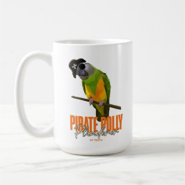 Funny Pirate Senegal Parrot Pet Bird Kaffeetasse
