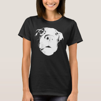 Funny Pit Bull Bully Amstaff Face T-Shirt