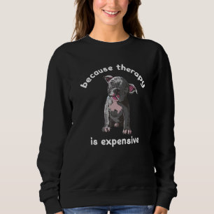 Funny Pitbull Puppy Owner Designs und Haustier Hun Sweatshirt
