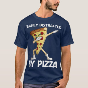 Funny Pizza Art for Men Pizza Slice Italienisch T-Shirt