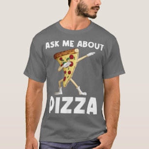 Funny Pizza Art for Men Pizza Slice Italienisch  T-Shirt