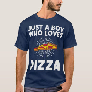 Funny Pizza Art für Jungen Kinder Männer Italienis T-Shirt