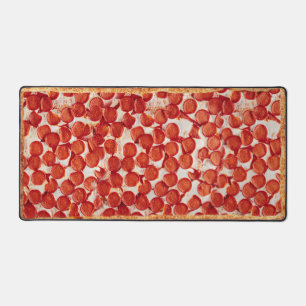 Funny Pizza Cheese Pepperoni Spaß Humorer Spaß Schreibtischunterlage