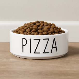 Funny Pizza Dog Napf