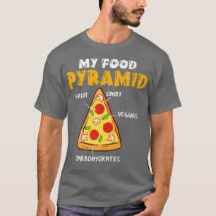 Funny Pizza Fast Food Lover Pie Eater Feinschmecke T-Shirt
