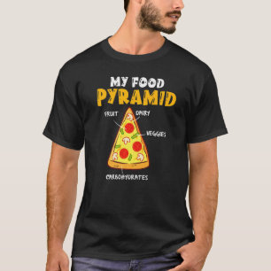 Funny Pizza Fast Food Pie Eater Feinschmecker mein T-Shirt