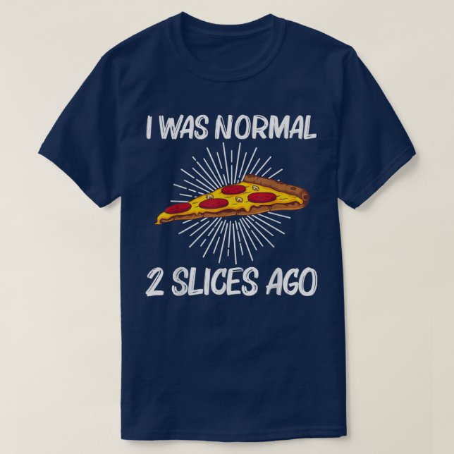 Funny Pizza Kunst für Männer Frauen Kinder Italien T-Shirt (Design vorne)
