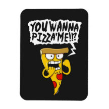 Funny Pizza-Magnet