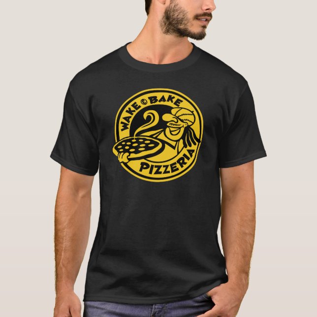 Funny Pizza Movie Zitat T-Shirt (Vorderseite)