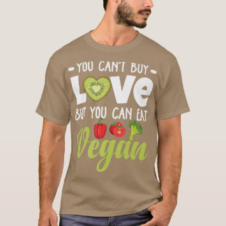 Funny Plant Based Vegetarian Organic Food Veggies  T-Shirt