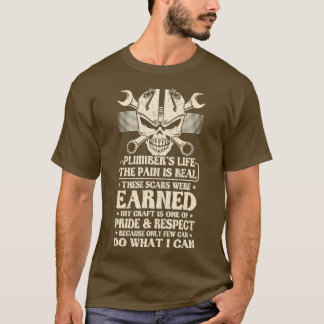 Funny Plumber Pride Professionals Heizungsingenieu T-Shirt