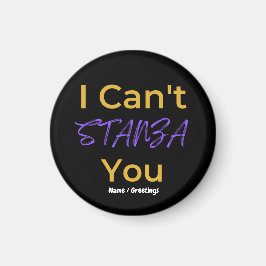 Funny Poetry Pun I Can't STANZA You Literary  Magnet