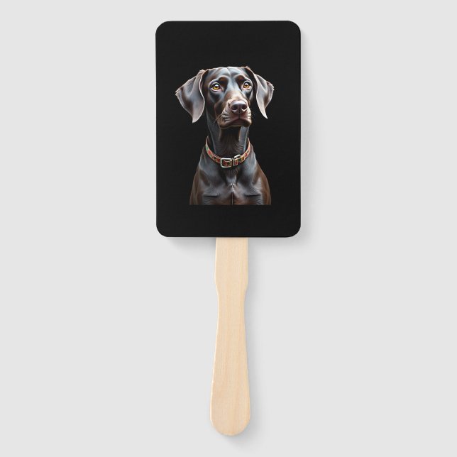 Funny Pointer Shirt Pointer Mom Dad Dog Lover Poin Fächer (Vorderseite)