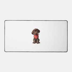 Funny Pointer Shirt Zeiger Mama Vater Dog Lover Po Schreibtischunterlage