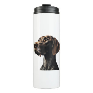 Funny Pointer Shirt Zeiger Mama Vater Dog Lover Po Thermosbecher