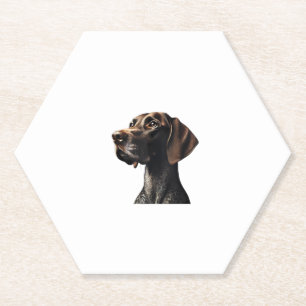Funny Pointer Shirt Zeiger Mama Vater Dog Lover Po Untersetzer