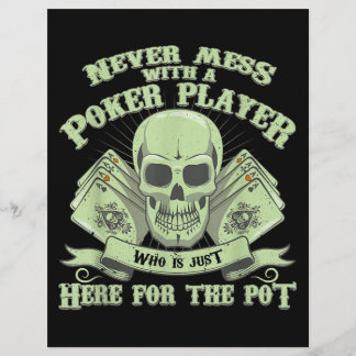 Funny Poker | Nie mit dem Poker-Player durchstöber Flyer