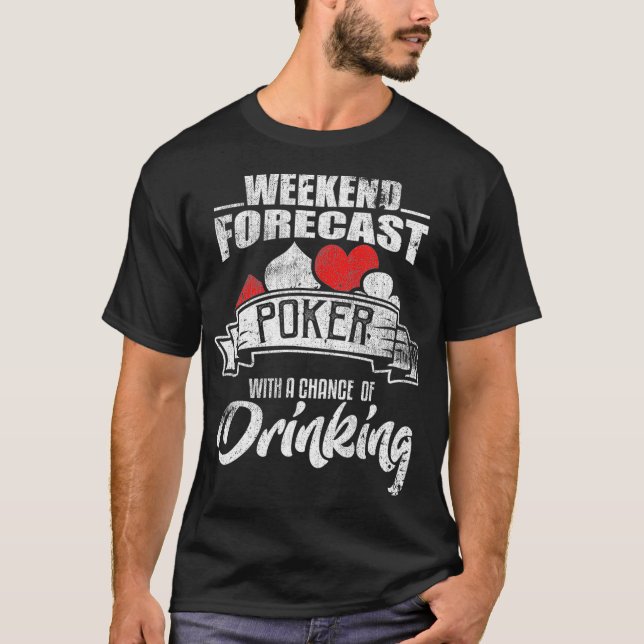 Funny Poker Player-Geschenk  T-Shirt (Vorderseite)