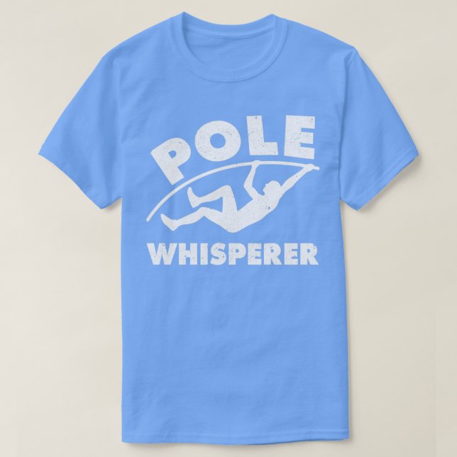 Funny Pole Vault Pole Vaulting Pole Jumping Pole W T-Shirt (Design vorne)
